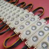 Super helder 5050 RGB LED -module licht strip tape lamp 3leds injectie wit abs 12v ip65 waterdichte meerdere kleuren wijzigen voor advertentielichtbokteken