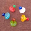 Newest Colorful Carb Caps Glow In The Dark Mini Cute Smoking Accessories For Glass Quartz Thermal Banger Hat Style DCC07