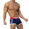 2018 Pouplar Brand Mens Boxers Cotton Sexy Men Underwear Mens Underpants Male Panties Shorts U Convex Pouch For Gay