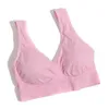 YUIYE Brand Large Size Underwear (3pcs/set) Cotton Pad Compound Bra Ms. Soft Breathable 6 Color Vest Underwear