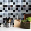 3d wall sticker self adhesive mosaic tiles room decor decoration pvc kitchen bathroom decal tile stickers