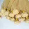 topkwaliteit 613 blond virginhair 3pcs bundels braziliaanse steil menselijk haar weven gratis dhl