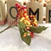 2018 Christmas berries BlueBerry Artificial Flowers Stamen Artificial Berries for Scrapbooking DIY home table wreath Decoration