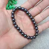 Moda Magnética Hematite Pedra Pulseiras Terapia Cuidados de Saúde Ímã Beads Pulseira Jóias Masculinas