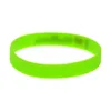 100 stks Love Mallorca Silicone Rubber Armband Fashion Decoration Logo Groene volwassen grootte voor toeristische souvenirs Gift