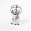 Stainless Steel Hook PA Puncture Chastity Device Cock Cage Penis Lock Cock Ring virginity LockChastity BeltAdult Game1743445