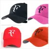 Tennis Hat Roger Federer RF Helt ny fritid tennis hatt Gorras Planas män och kvinnor 9 färger mode design berömda hip hop snapback caps