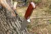 Röd Python Little Boe Tool Kniv Camping Vandring Taktisk Combat Jakt Folding Blade Knives