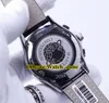 Nuovo controllo master di alta qualità a buon mercato Q1538420 1538420 Casa d'argento White Silver Quartz Chronograph Mens Watch Watch Strap Wristwat232L