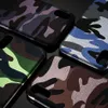 Wholesale Camouflage Phone Case For iPhone 7 7 Plus X Case PU Leather Army Camo Shockproof Back Cover For iPhone 5 5s 6 6s 8 Plus