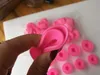 2018 silicone curlers 10Pcs/set Hairstyle Soft Hair Care DIY Peco Roll Hair Style Roller Curler Salon Soft Silicone Pink Color Hair Roller