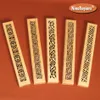 Partihandel naturlig bambu brännare låda för pinne rökelse bärbar Joss-Stick Incenso Holder INCIENSO CENSER QUEMADOR INCIENSO DESK DRESS