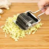 Manuell rostfritt stål avsnitt Hantera tryckmaskin Nudelskuren Shallot Roller Lattice Cutter DIY Pasta Spaghetti Maker