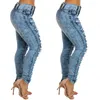 Sexy Frauen Jeans Loch Zerrissene Hosen Stretch Enge frauen Denim Weibliche Casual Bleistift Hosen große größe