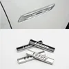 2pcs Luxury Sports Fender Emblem Badge Klistermärke 3D Auto Tillbehör Klistermärke Bilstyling Passar för BMW Ny 5 3-serie