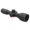 Taktisk 4x32 AoE röd och grön upplyst mil dot Rifle Scope Hunting Multi Coating Optics Compact Scope
