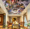Foto personalizzata 3d soffitti affrescati wallpaper Palace cerchio 3d soffitti affrescati per pareti 3d