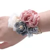 Wedding supplies wedding decoration flower Korean bride simulation flower bridesmaid wrist flower export