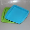 Plateau en silicone résistant à la chaleur FDA Deep Dish square Pan friendly Non Stick Silicone Container Concentrate Oil BHO plateau en silicone DHL