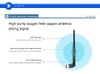 10st Comfast Mini USB WiFi USB 2.4G WiFi Adapter för PC Wireless Network Mottagare 5DBI WiFi Antenna för WindowsXP/7 Vista Linux