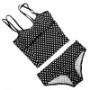 Sommer Einteiliger Badeanzug Schwimmrock Bademode Tanga Badeanzug Brasilianische Damen Badebekleidung Schwarz Vintage Monokini Plus Größe L-3XL