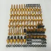 Fairing bolts full screw kit For KAWASAKI ZZR400 00 01 02 03 ZZR 400 ZZR 600 ZZR600 04 05 06 07 Body Nuts screws nut bolt kit 25Colors