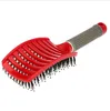 Abody Hair Scalp Massage Comb Hairbrush BristleNylon Women Wet Curly Detangle Hair Brush for Salon Hairdressing Styling Tools8137205