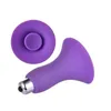 Stimolatore del clitoride del punto G della donna del vibratore del dito per i giocattoli adulti del sesso del vibratore della pallottola delle donne per la donna