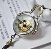 Crafts Details about Work CHINESE BRASS GLASS pocket watch BALL clock