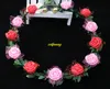 Fête faveur 12 fleurs couronne fille bandeau festival guirlande florale pour décoration de coiffure de mariage