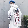 2018 Bahar Doodle Tişörtü Hoodies Erkekler Coon Moda Beyaz Hoodies ABD Boyutu S-XXL