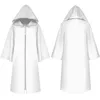 Halloween Death wizard Cloak Cosplay Costume Monk Hooded Robes Cloak Cape Friar Medieval Renaissance Priest kids8858105