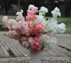 Artificial Cherry Blossom Fake Flower Garland White Pink Red Purple Available 1 mpcs for Wedding DIY Decoration9471210