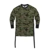 Mannen Camouflage Shorts Oversize Hip Hop Harajuku Harem Side Ribbon Drop Crotch Sweatshirt Boardshorts voor de zomer