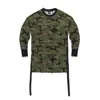 Short de camouflage surdimensionné pour hommes, hip hop, Harajuku, harem, ruban latéral, entrejambe bas, sweat-shirt, short de bain pour l'été