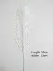 Mooie Plastic Peacock Feather Imitatie Witte Fazant Veren Kerst vakantie bruiloft party Home Vaas decoratie 50pcs / lot