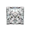 0.15CT ~ 6.0CT (2.5mm ~ 10mm) Prenses Kesim D / F Renkli VVS Moissanite Stone 3ex Kesim Gevşek Elmas Ayarı