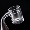 5mm Thick bottom Quartz Banger Nail Smoking Accessories and Replace Insert Bowl OD 25mm Flat Top Bucket 10mm 14mm 18mm Male Female