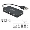 4 Port USB HUB Yüksek Hızlı USB 2.0 Çok Port Splitter Genişleme HUB Bilgisayar Laptop Notebook PC için Windows için