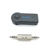 Stereo 3.5 Blutooth Wireless för bilmusik Ljud Bluetooth-mottagare Adapter AUX 3.5mm A2DP för hörlursreciever Jack Handsfree 220pcs / Lot