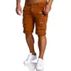 2017 Shorts Herr Hot Casual Summer Bomull Mäns Fashion Joggers Arbeta Shorts Slim Denim