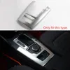 Bracciolo della console dell'auto Copertura del pannello del cambio Strisce di rivestimento Accessori per lo styling in acciaio inossidabile per Audi A3 8V 14-16