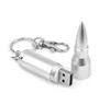 Funny Bullet Design 8GB USB 20 Flash Drives Enough Memory Sticks Metal Thumb Pen Drive for Computer Laptop Macbook Tablet GoldSi3488959