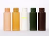 200PCS 50ml 100ml mjukpackningsflaska Tryck på flaskor tom plast lotion shampoo bad behållare kosmetisk kräm rör för resor