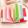 Leather paper Notepad Candy Colors writing Notebook Smiling Face Expression Notebooks Mini travel journal Diary Students gift Notepads