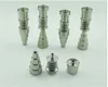 Chiodo in titanio 6 in 1 Domeless GR2 G2 per bobina riscaldante piatta 10mm 16mm 20mm per giunto maschio femmina 14mm 18mm piattaforma petrolifera