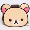 Novo urso dos desenhos animados PVC CARTÃO DE CRÉDITO DE CARTÃO DE CARTÃO DE IDENTIFICAÇÃO CASO 11 * 8.5cm Rilakkuma cartão de visita carteira presentes para meninas