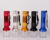 Flashlight electric smoke grinder aluminum alloy cigarette lighter smoke cutter