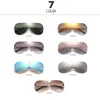 RSSELDN NEW 2018 원피스 선글라스 남성 여성용 고품질 대형 선글라스 선글라스 금속 UV400 MIRROR263B