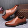 high quality Summer Men Dress Formal Shoes Breathable Hollow Out Leather Male Oxfords Shoes Casual Business Wedding Shoes